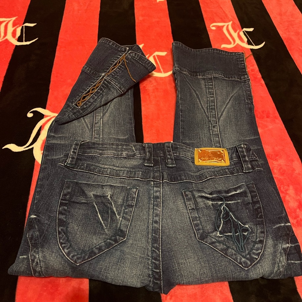 Vintage baby phat capri jeans